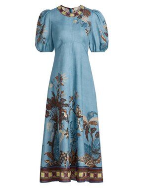 Alemais Georgie Midi Dress Size AU10/ US6 NWOT